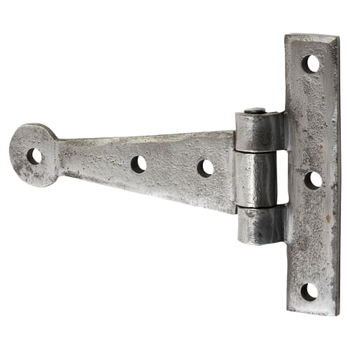 Olde Gate/Door Tee Hinge 110 x 80mm Polished Iron