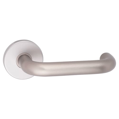 Urfic Pro5 Return to Door Lever Handle on Rose Satin Stainless Steel