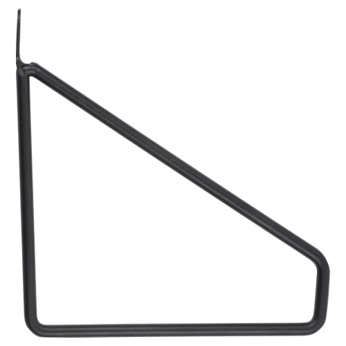 Altro Triangle Shelf Support Bracket 140 x 150mm Black Pack of 4