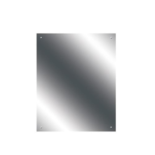 Pre Drilled Mirror 400 x 500mm Ultrabright Finish