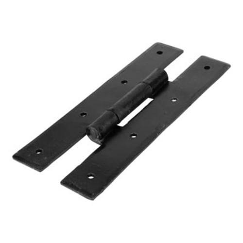Olde H Hinge 177 x 63 x 3mm Antique Black Iron
