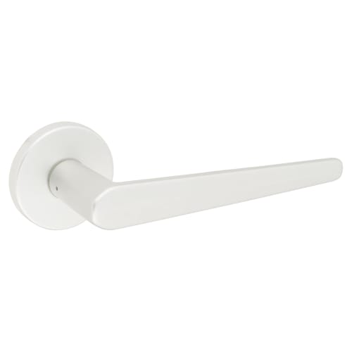 Urfic Easy Click Neptune Lever Door Handle on Rose Satin Aluminium