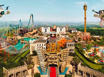 такси в чинечитта парк развлечений