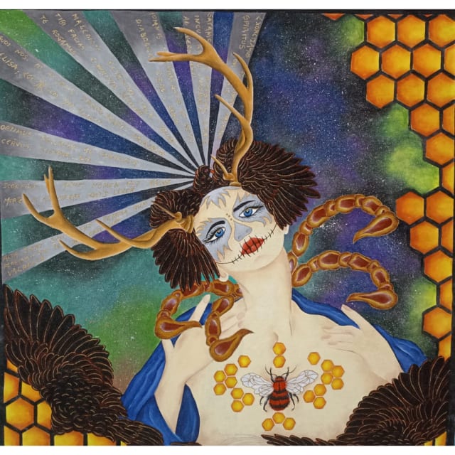 Elisa ut Paradise Valhalla, obra de Cláudia Darkness