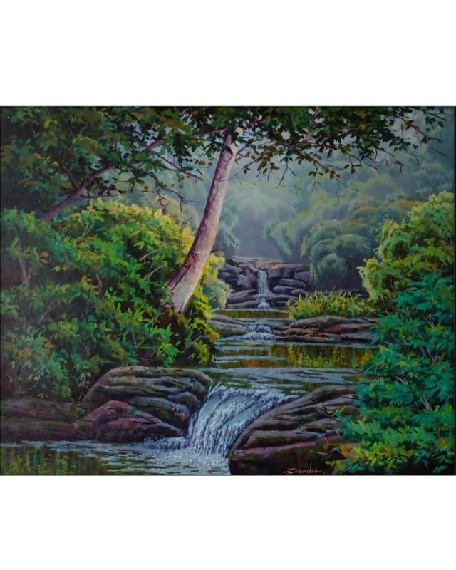 Mata fechada, obra de Evandro Azevedo
