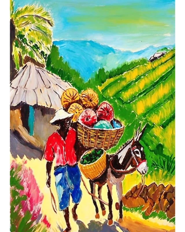 Trilha do sertão, obra de Maria Geralda