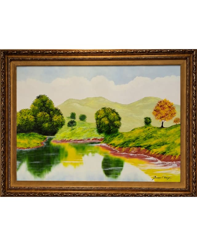 Reflexos da Primavera, obra de Gerson Luiz Braga