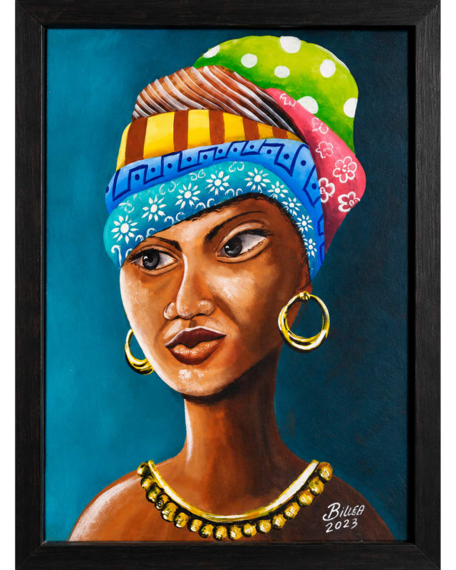 Africana III, obra de Biluca