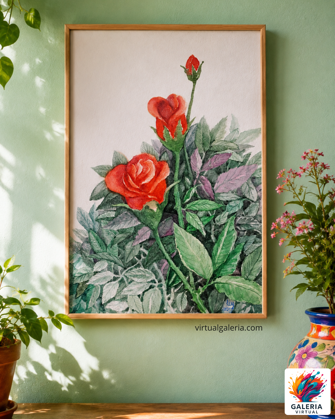 Rosas no jardim — imagem 2