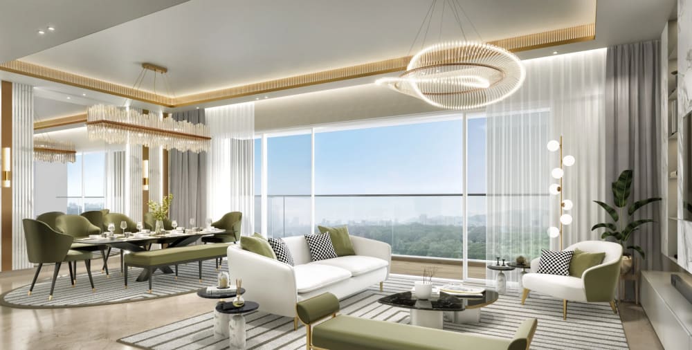 Sample flat interior walkthrough