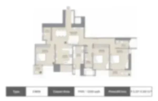 2 BHK Floor Plan