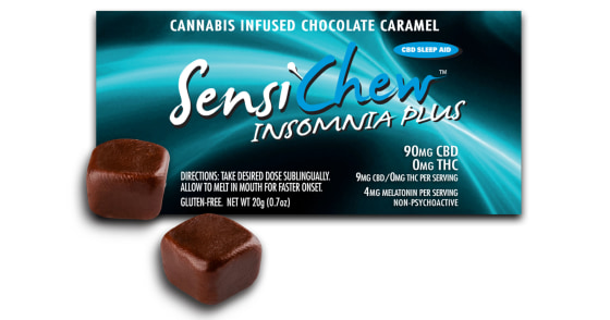 Sensi Chew - Insomnia Plus Chocolate Caramel - 90mg - San ...