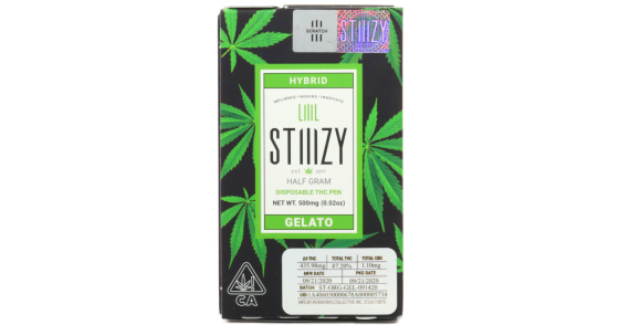 Liiil Stiiizy - Gelato DVP - 0.5g - San Diego, Vista & Imperial