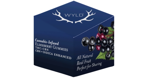 Wyld - Elderberry 2:1 CBN Gummies - 150mg