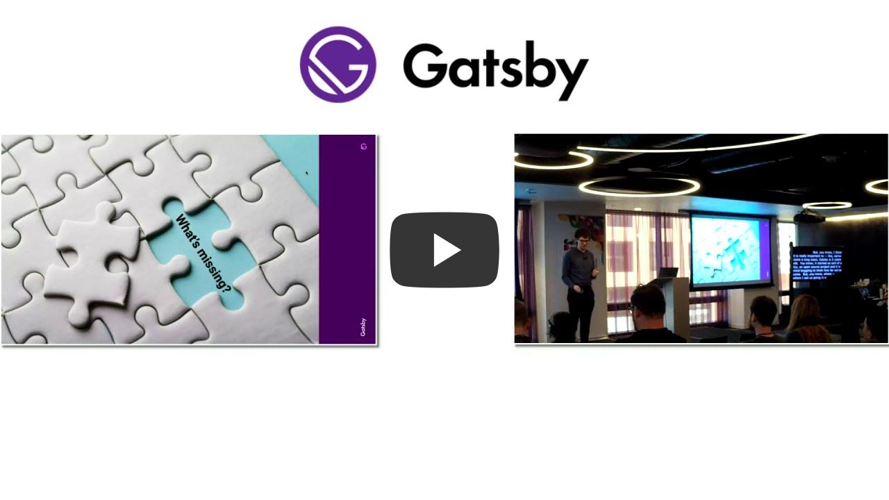 Gatsby Days Los Angeles: Kickoff/Keynote video