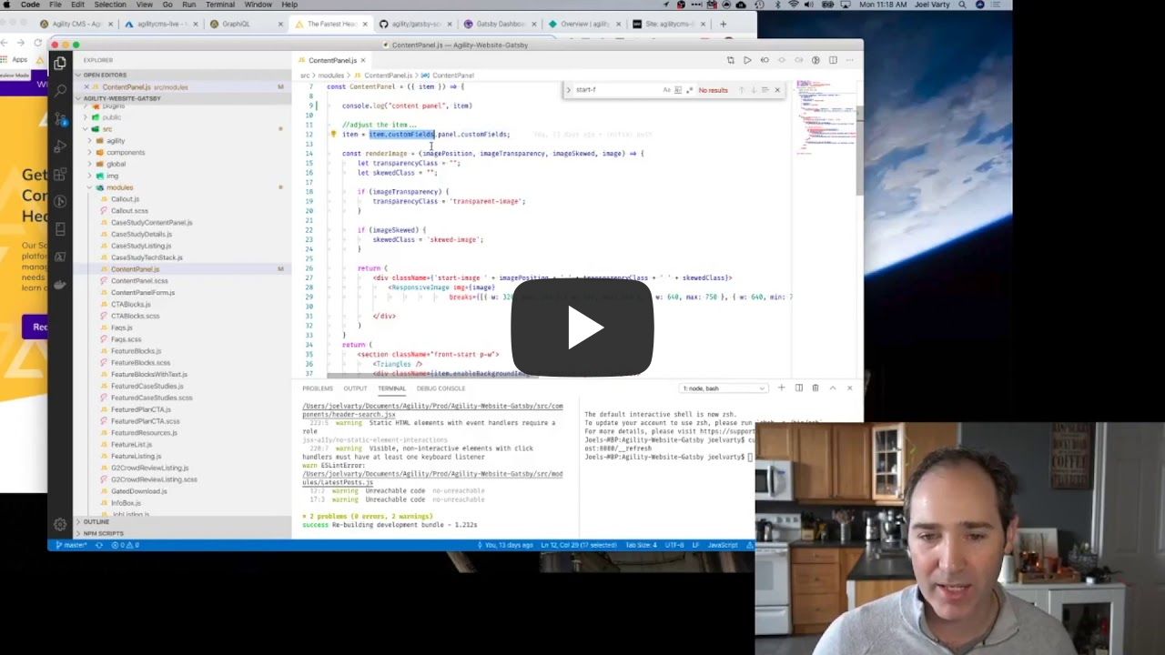 Migrating a website to JAMstack with Gatsby