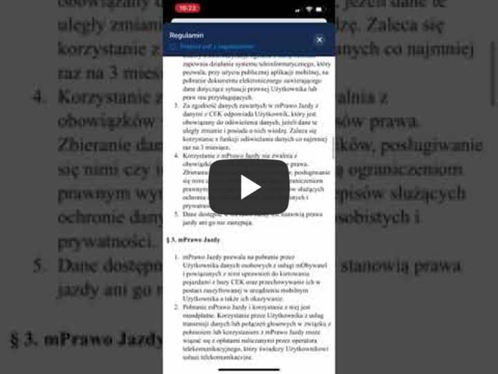 Adding mPrawo Jazdy