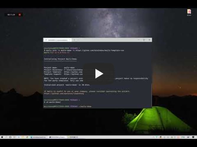 A Wails development template based on Vue