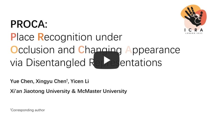 GitHub - rover-xingyu/PROCA: [ICRA 2023] PROCA: Place Recognition under ...