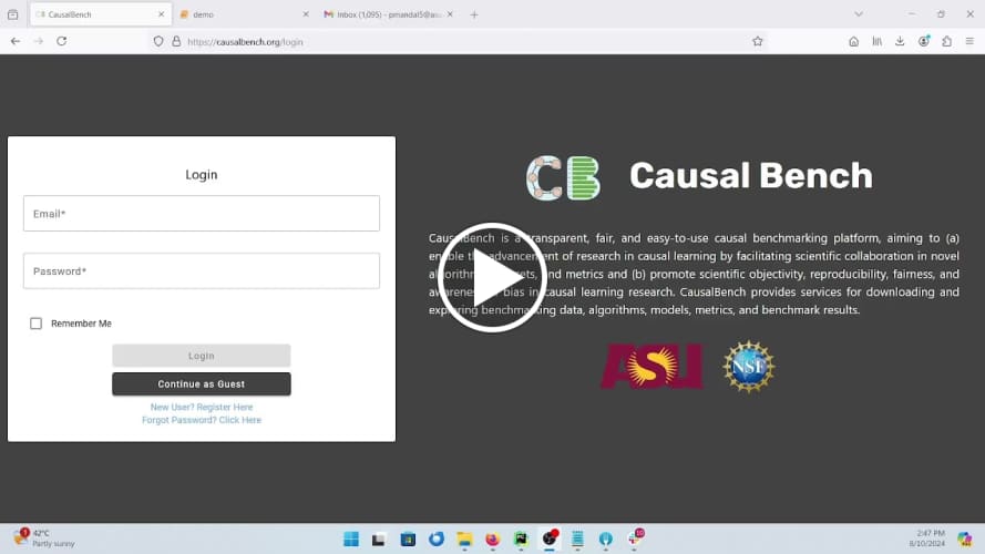 CausalBench Demo