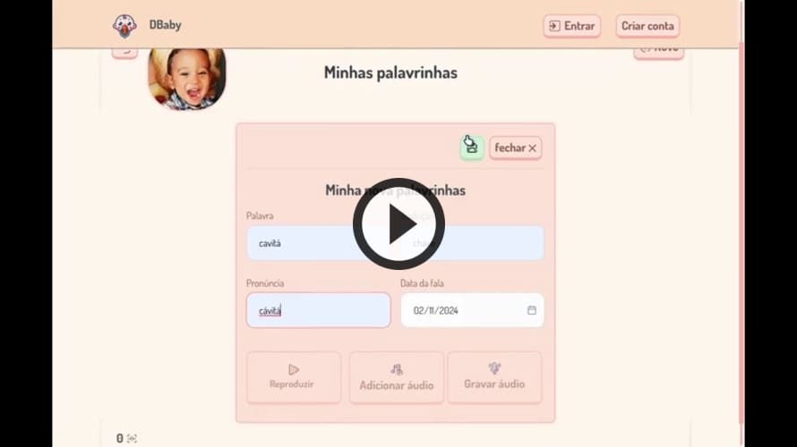 Demonstração do app localmente