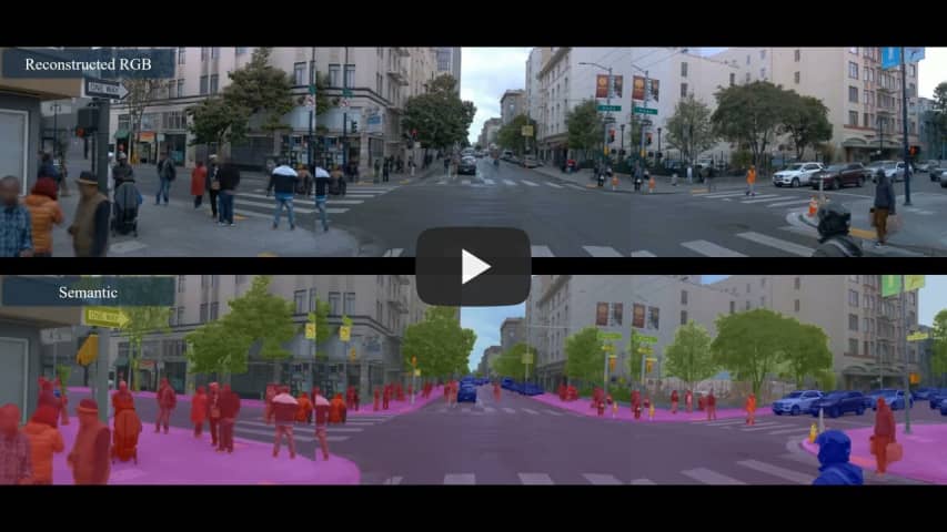 BézierGS: Dynamic Urban Scene Reconstruction with Bézier Curve Gaussian Splatting, pedestrian.mp4 - YouTube