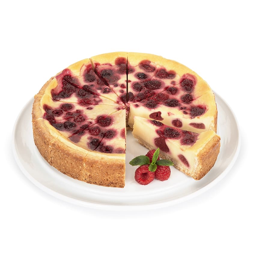 Raspberry Chee'zy Cake