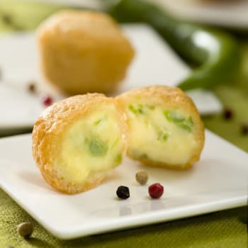 Cheese nuggets chili