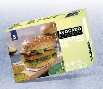 Avocado Edamame Burger