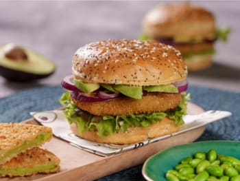 Avocado Edamame Burger 1000g/ps