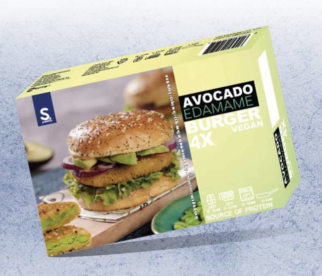 Avocado Edamame Burger