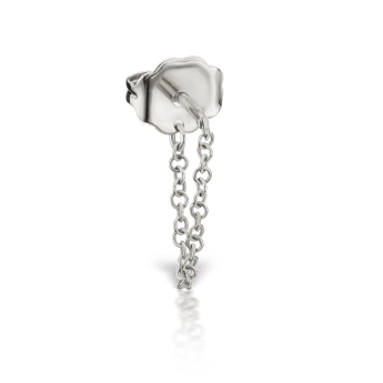 Chain Wrap Stud Earring