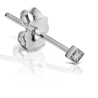 Princess Diamond Stud Earring