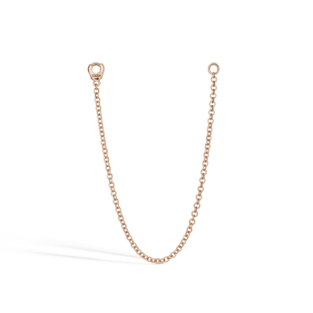 Single Chain Connecting Charm Rose Gold 76mm
