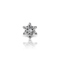 Diamond Flower Stud Earring