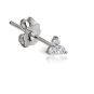 Diamond Trinity Stud Earring