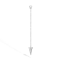Pendulum Charm with Long Spike