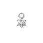 Diamond Flower Charm