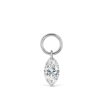 Marquise Diamond Charm