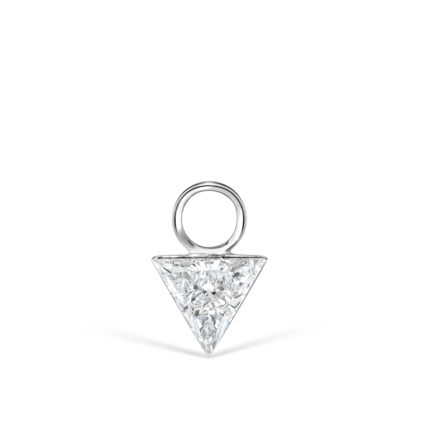 Invisible Set Triangle Diamond Charm