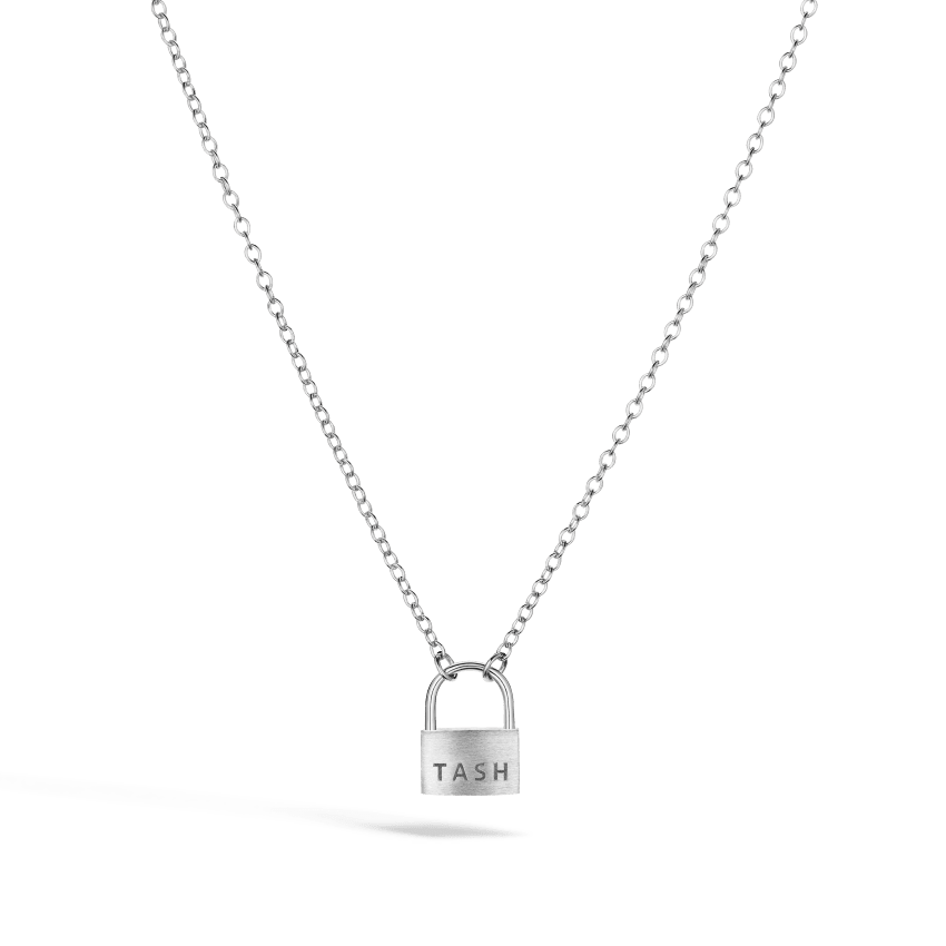 Large Padlock Necklace MARIA TASH