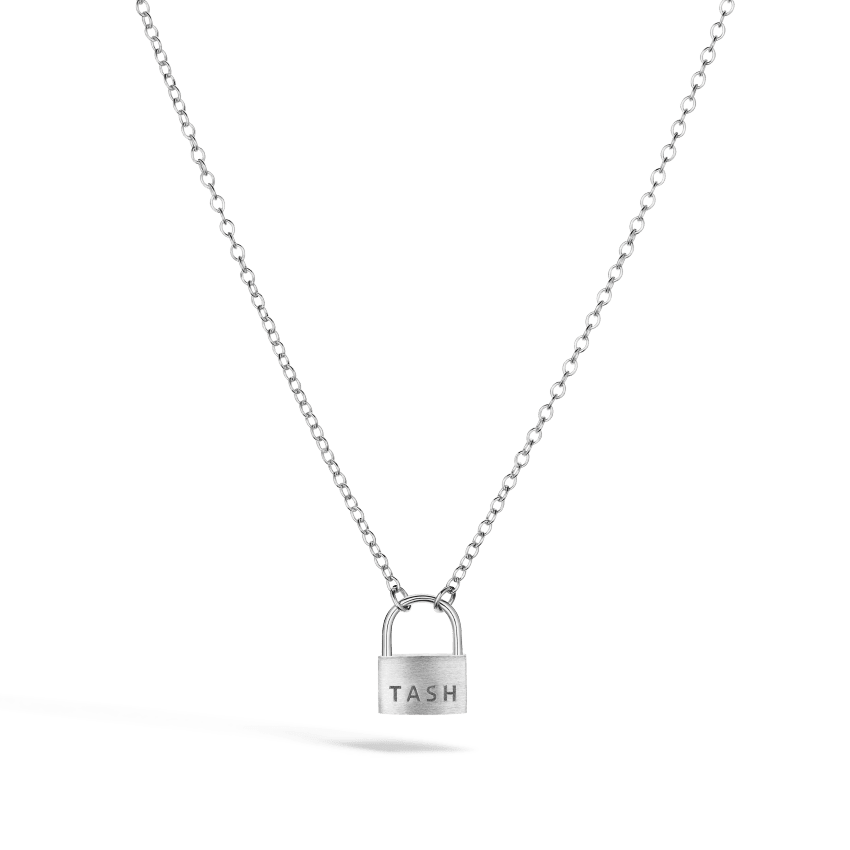 Large Padlock Necklace