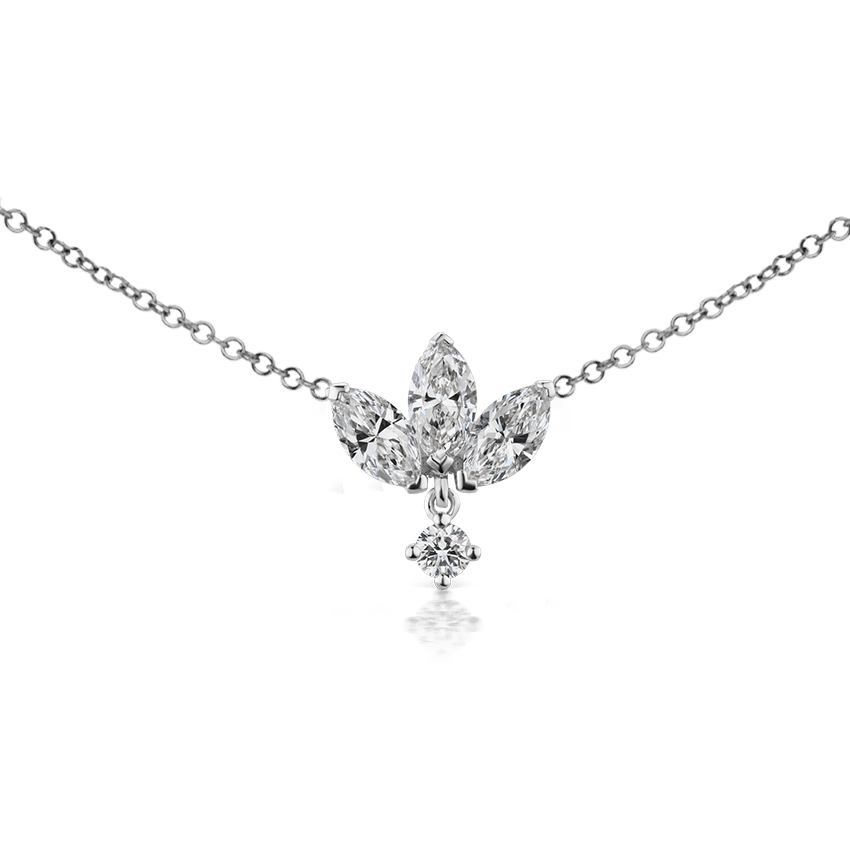 Diamond lotus best sale pendant