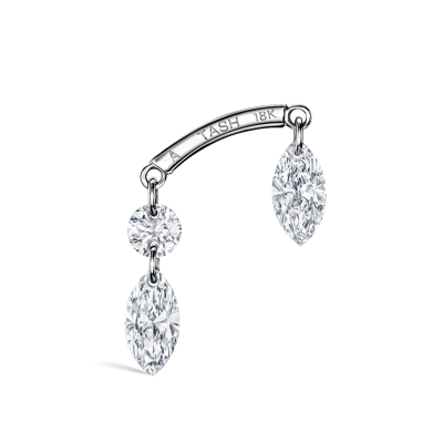 10 Pcs Crystal Diamond Earring Posts for Jewelry Making Gold Earring Post  Silver Earring Post Black Earring Post Diamond Stud 
