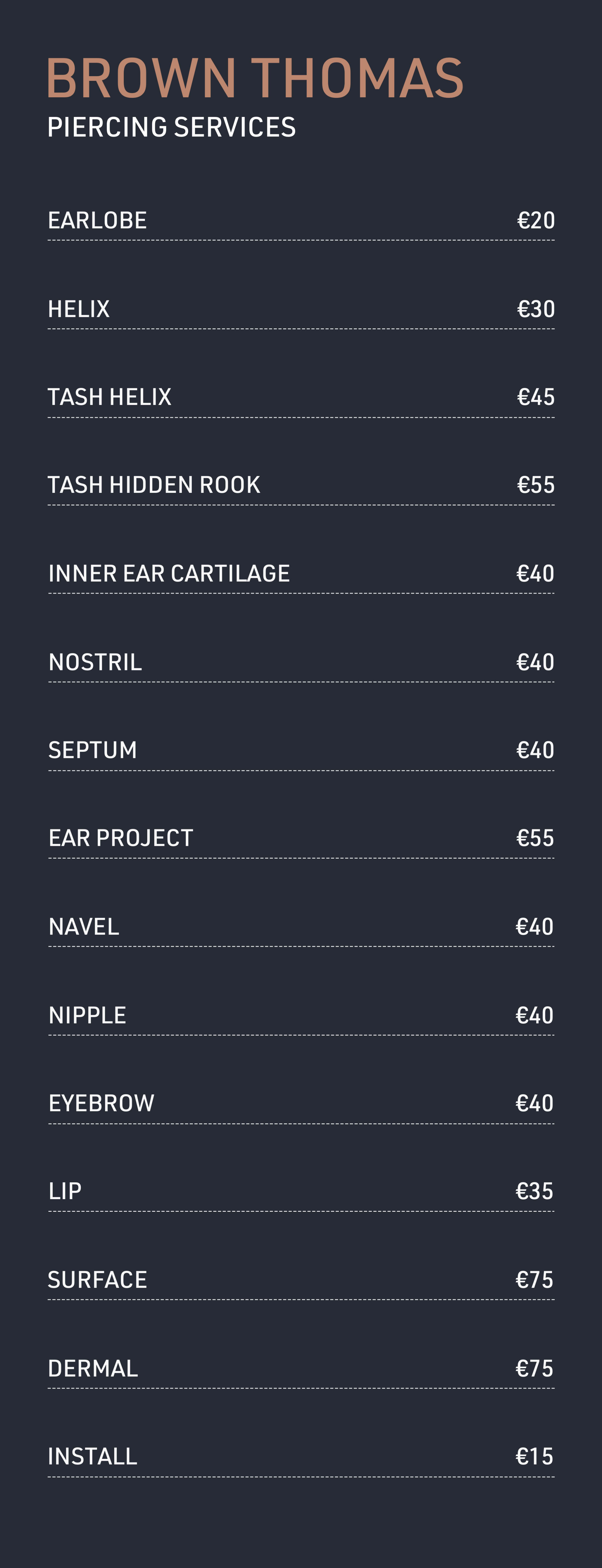 Fine Jewelry & Luxury Piercing in Dublin MARIA TASH