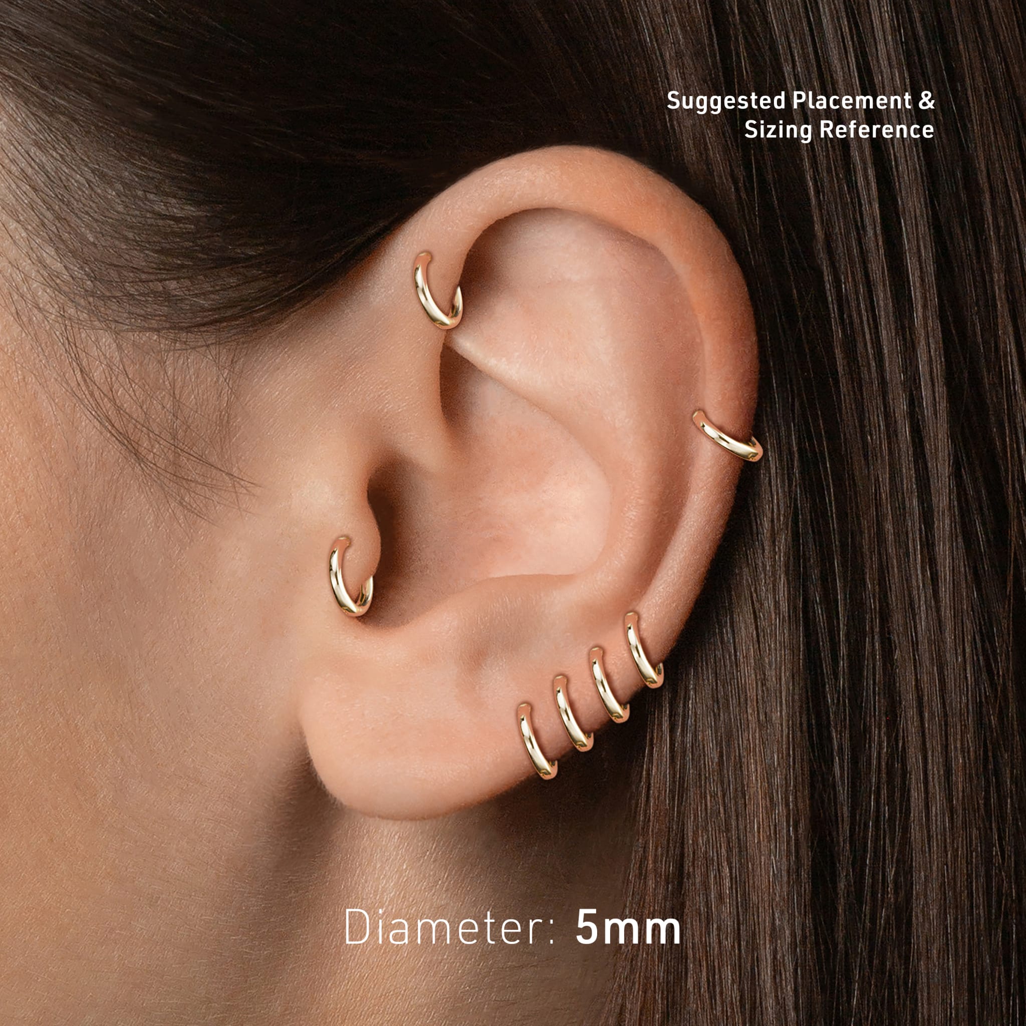 CONSTELLATION Ear Studs– The Hexad