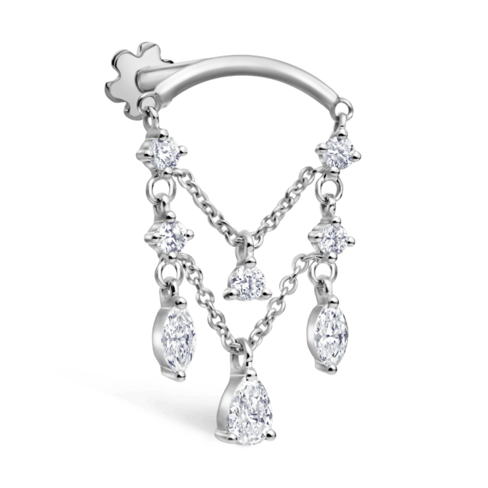 Möbius Chain Earrings