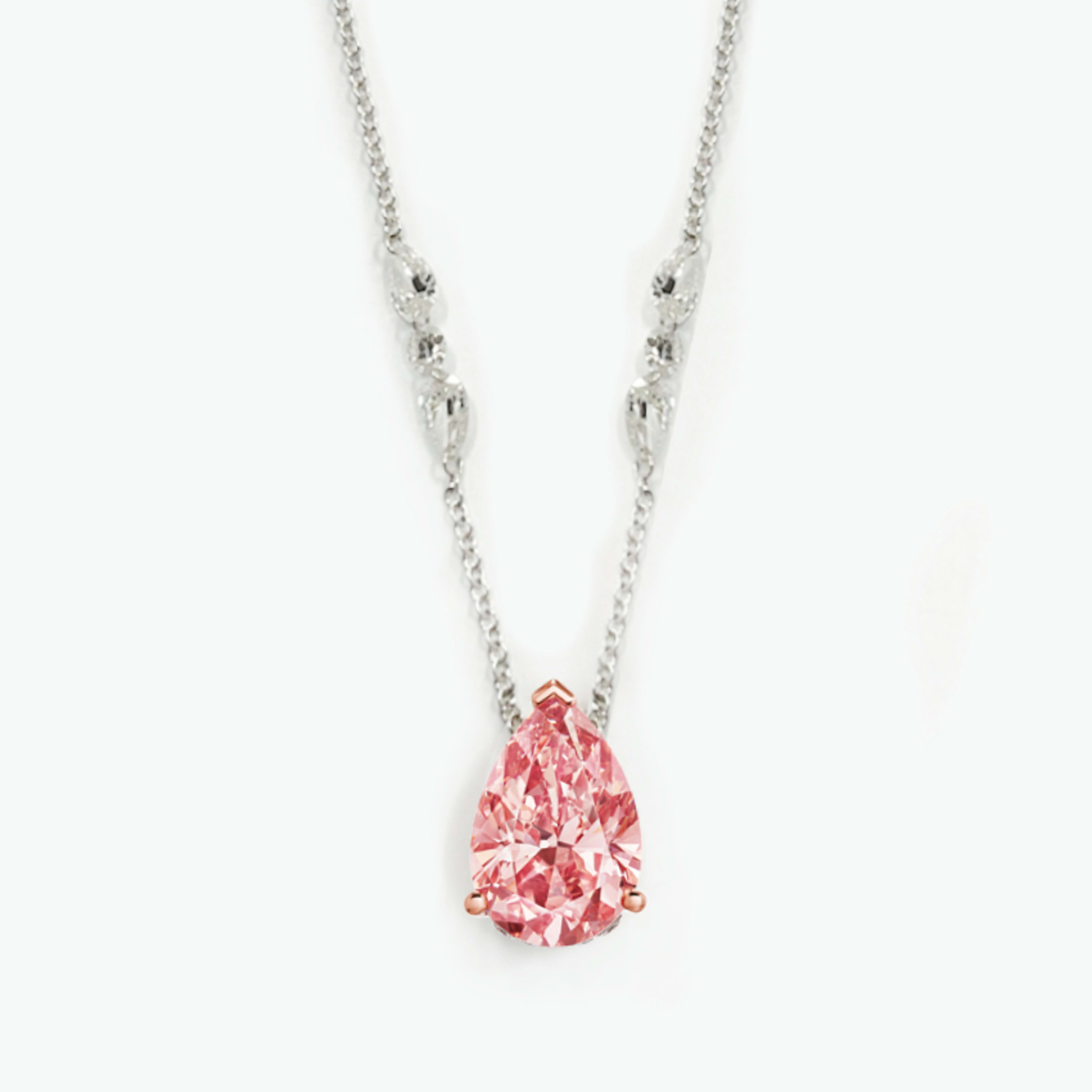 Pink Diamond Necklet