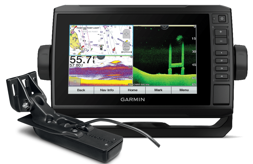 Garmin Echomap UHD 72cv m/ GT24UHD-TM