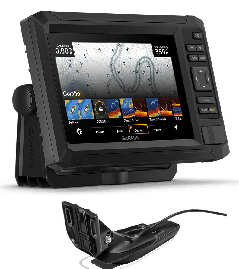 Garmin Echomap UHD2 72cv m/GT20 svinger